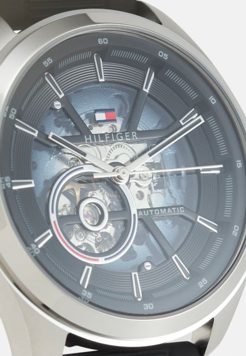 oliveri käekell RJV626671 must/hõbedane Tommy Hilfiger