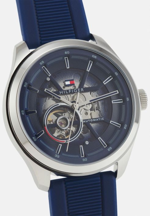 oliveri käekell RJV626689 sinine/hõbedane Tommy Hilfiger