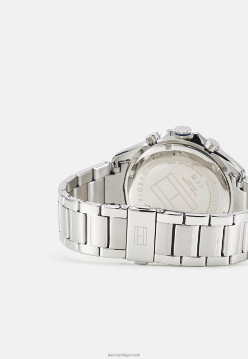 owen käekell RJV626616 hõbedane/sinine/punane Tommy Hilfiger