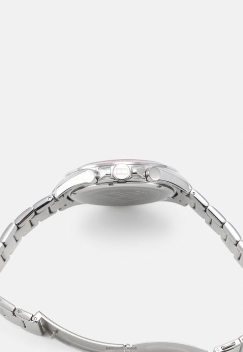 owen käekell RJV626616 hõbedane/sinine/punane Tommy Hilfiger