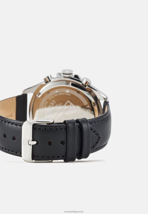 owen käekell RJV626664 must/hõbedane Tommy Hilfiger