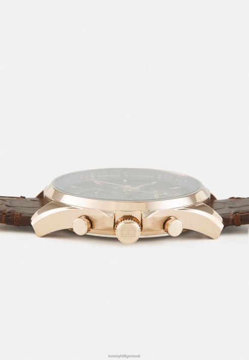 pagari kronograafi kell RJV624959 pruun/sinine Tommy Hilfiger