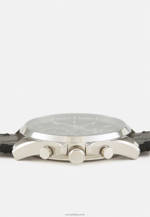 pagari kronograafi kell RJV625543 must Tommy Hilfiger