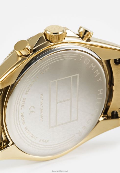 parkeri käekell RJV625891 kullavärvi/sinine Tommy Hilfiger