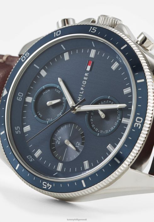 parkeri käekell RJV626427 pruun/sinine Tommy Hilfiger