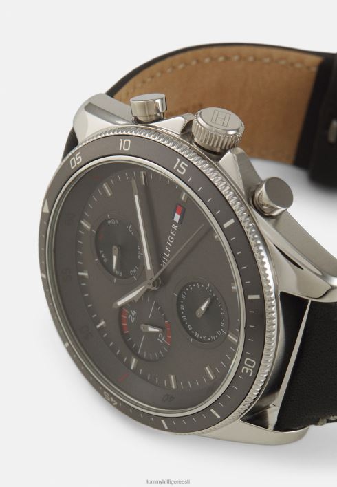 parkeri käekell RJV626666 must/hall Tommy Hilfiger