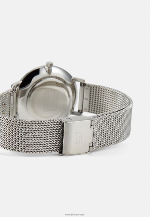 riietatud käekell RJV626568 hõbedase värviga Tommy Hilfiger