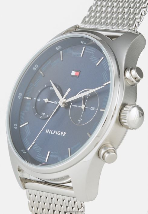 saemehe käekell RJV626551 hõbedane/sinine Tommy Hilfiger