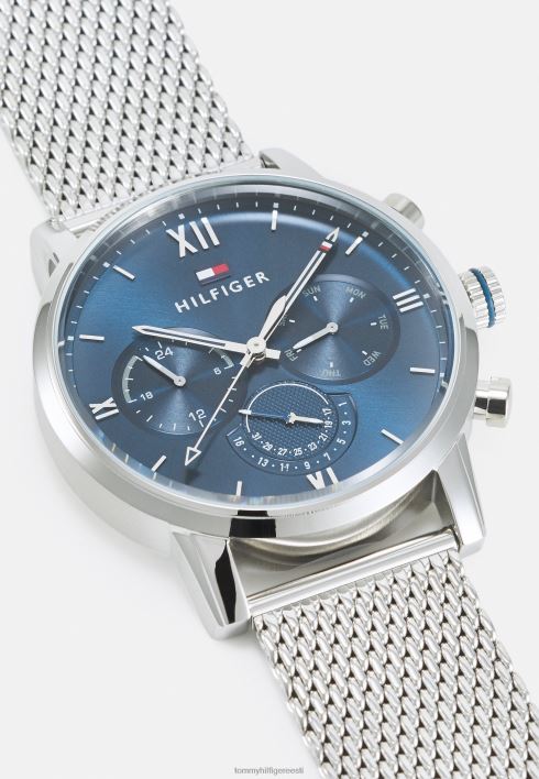 sullivan kronograafi kell RJV626718 hõbedane/sinine Tommy Hilfiger