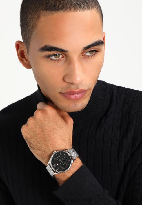 täiustatud spordikell RJV626043 hõbedase värviga Tommy Hilfiger