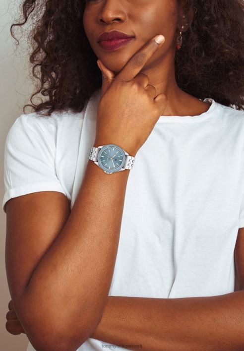 tarvikud kellad RJV626577 silber farbend Tommy Hilfiger