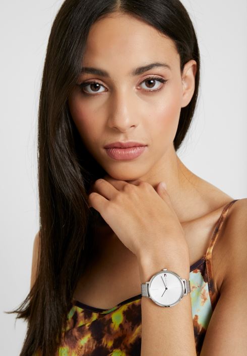 zendaya uhr kell RJV626650 hõbedase värviga Tommy Hilfiger