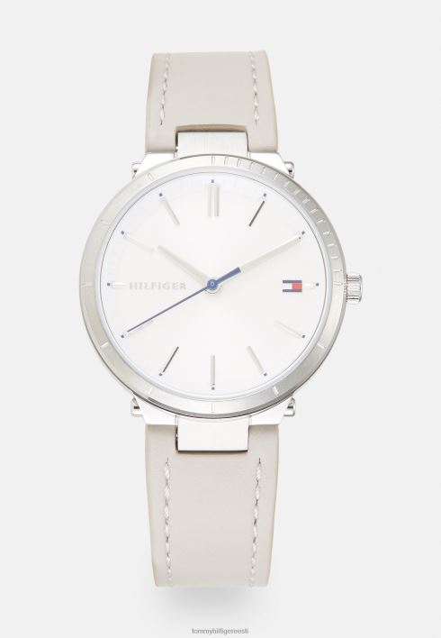 zoey käekell RJV626681 hall/valge Tommy Hilfiger