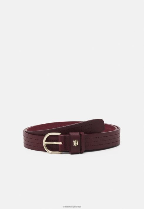 ajatu tepitud vöö RJV625508 rouge Tommy Hilfiger