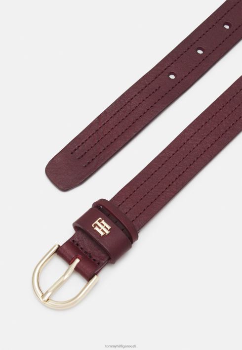 ajatu tepitud vöö RJV625508 rouge Tommy Hilfiger