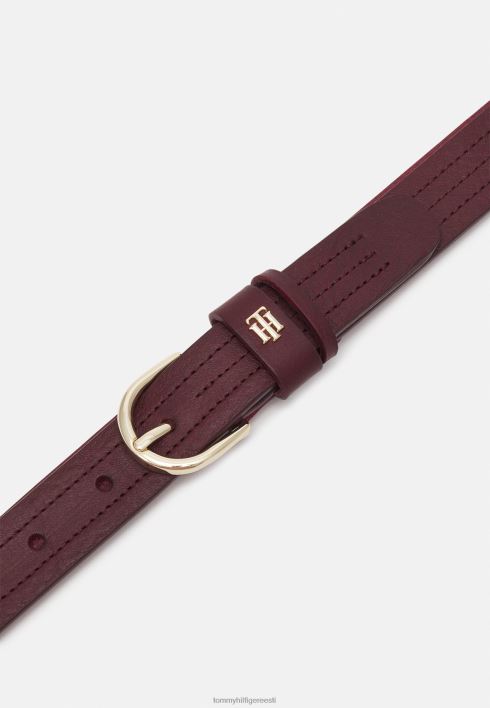 ajatu tepitud vöö RJV625508 rouge Tommy Hilfiger