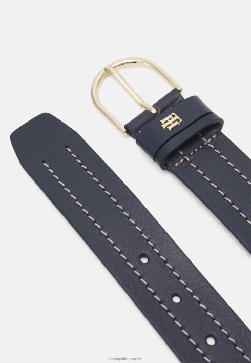 ajatu vöö õmmeldud vöö RJV625655 kõrbe taevas Tommy Hilfiger