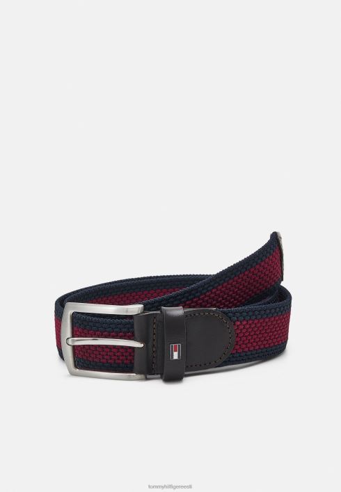 dentoni elastne vöö RJV625497 ettevõtte punane/merevägi Tommy Hilfiger