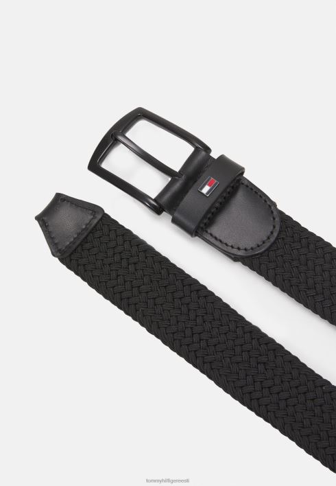 dentoni vöö RJV623900 must Tommy Hilfiger