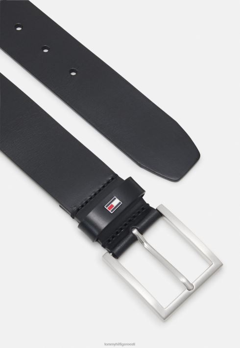 hamptoni vöö äri RJV625613 must Tommy Hilfiger