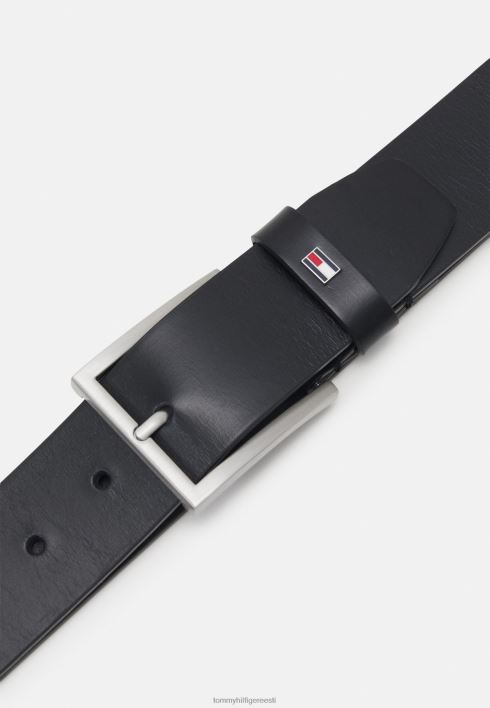 hamptoni vöö äri RJV625613 must Tommy Hilfiger