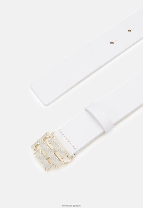 kontuuriga logo vöö RJV624192 kest valge Tommy Hilfiger