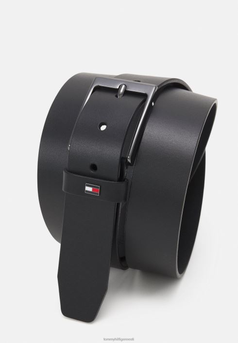 laytoni vöö äri RJV628243 must Tommy Hilfiger