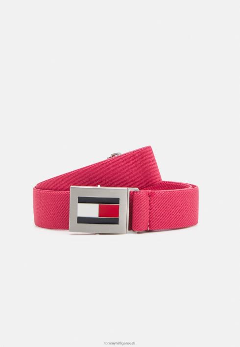 lihtne klambriga turvavöö RJV626172 sügav arbuus Tommy Hilfiger