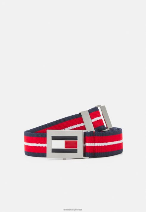 lihtne klambriga vöö ettevõttevöö RJV626203 kõrbe taevas Tommy Hilfiger