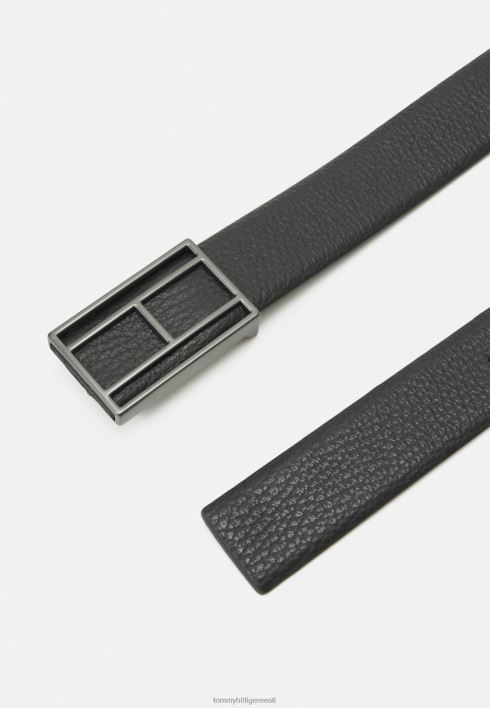 lipu logoga pandla vöö RJV625207 must Tommy Hilfiger