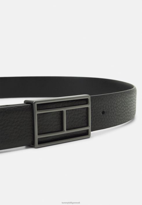 lipu logoga pandla vöö RJV625207 must Tommy Hilfiger