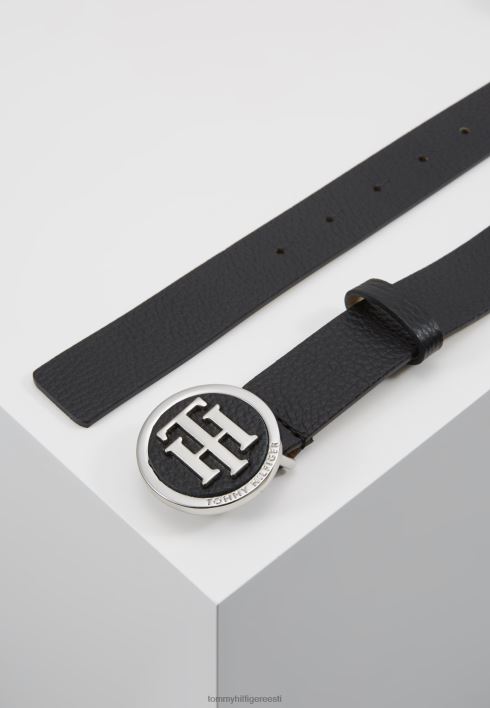 ümmargune pandlaga vöö RJV624364 must Tommy Hilfiger