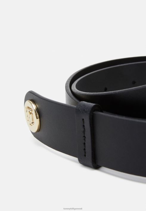 ümmargune vöö vöö RJV624711 must Tommy Hilfiger