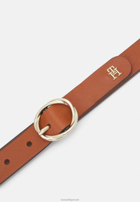 monogrammi keerdvöö RJV623879 konjak Tommy Hilfiger