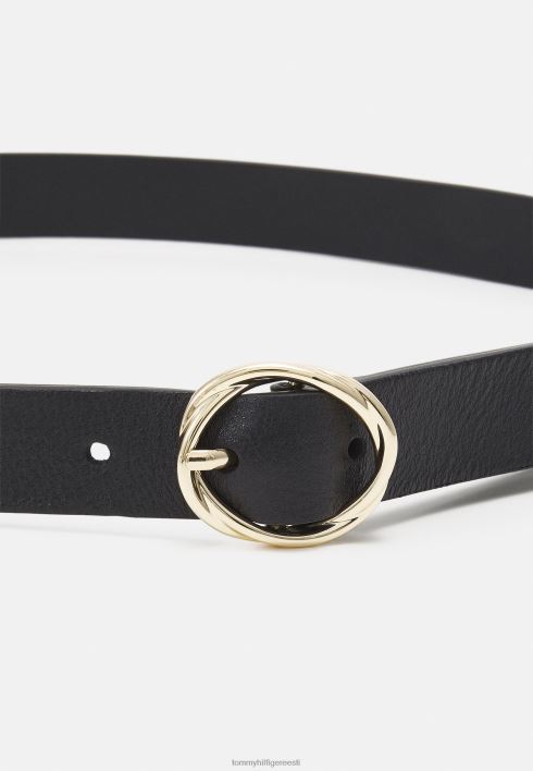 monogrammi keerdvöö RJV623884 must Tommy Hilfiger