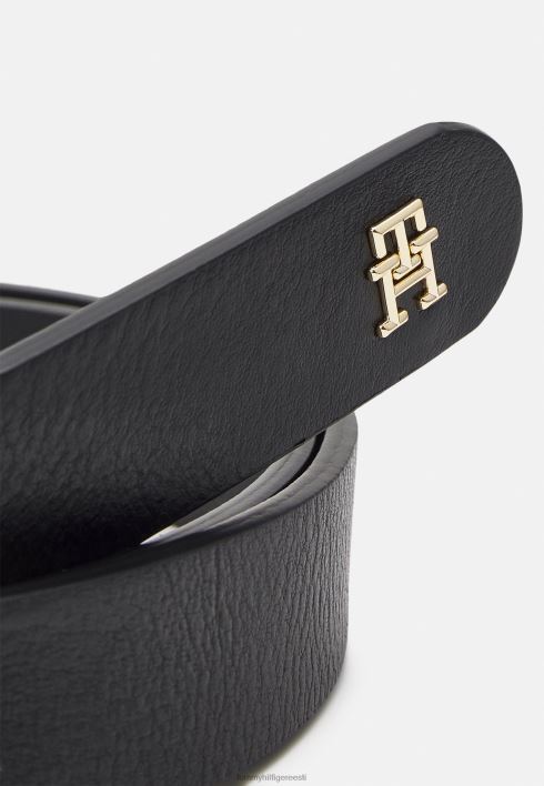 monogrammi keerdvöö RJV623884 must Tommy Hilfiger