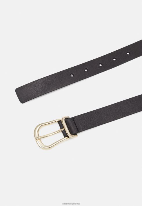 omanäoline šikk vöö RJV623986 must Tommy Hilfiger