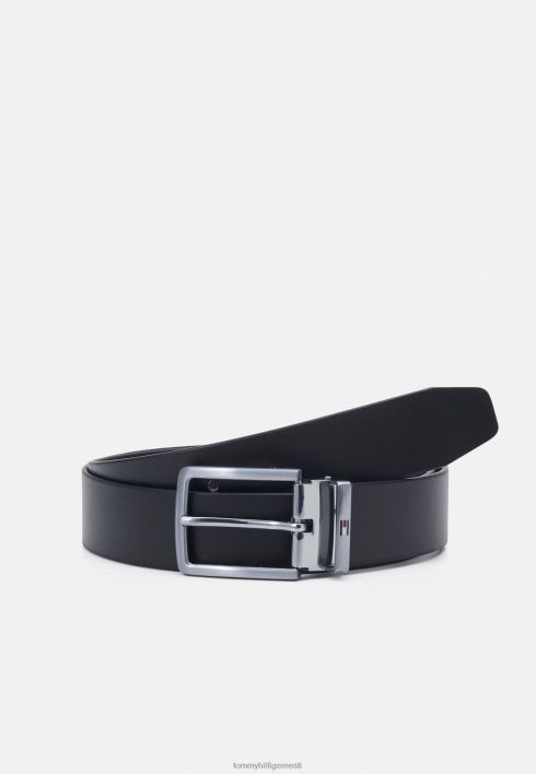topelt pandlaga vöö kinkekarbis komplekt vööäri RJV624898 must Tommy Hilfiger