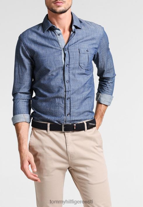 uus Adani vöö RJV624026 sinine Tommy Hilfiger