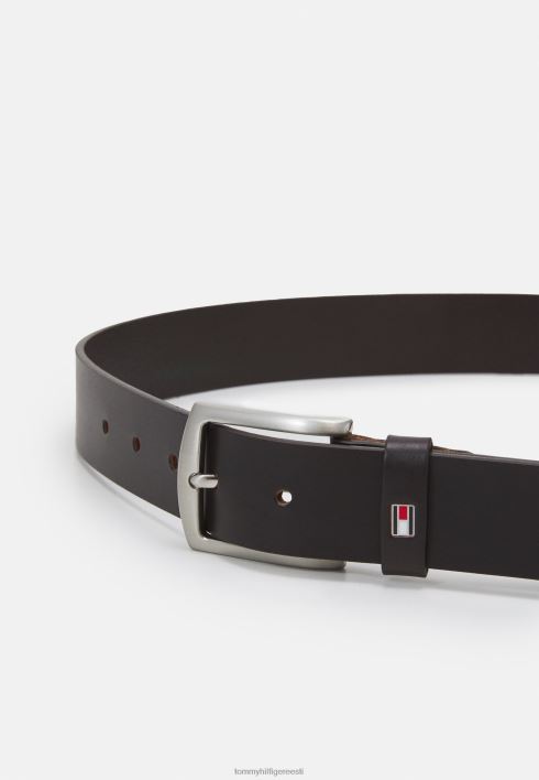uus dentoni vöö vöö RJV624806 tumepruun Tommy Hilfiger
