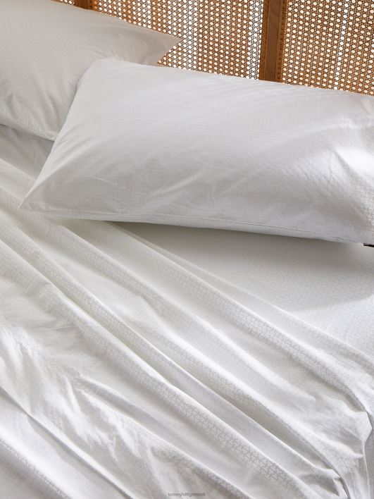 abstraktne voodipesu komplekt kaheinimesevoodi RJV626 abstraktne valge Tommy Hilfiger