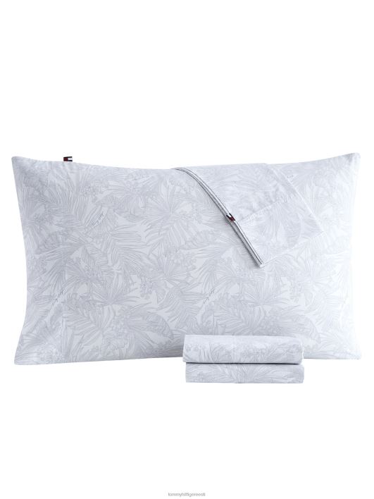 uudne prindilehtede komplekt kaheinimesevoodi RJV6219 valge Tommy Hilfiger