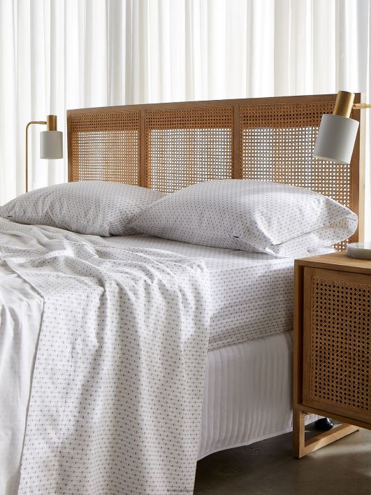 flanellist linakomplekt ülisuur voodi RJV621 tiksuv triip