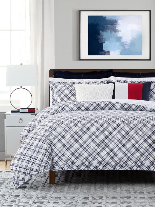 tartanist tekikatte komplekt ülisuur voodi RJV6245 tommy tartan Tommy Hilfiger