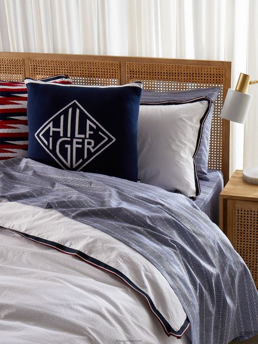 mariner tekikatte komplekt queen-voodi RJV6258 valge Tommy Hilfiger