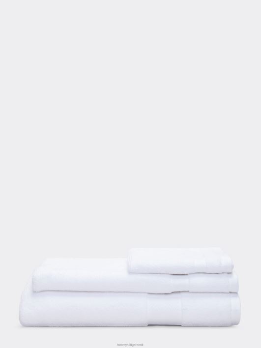 kaasaegne ameerika vannirätik RJV6276 valge Tommy Hilfiger