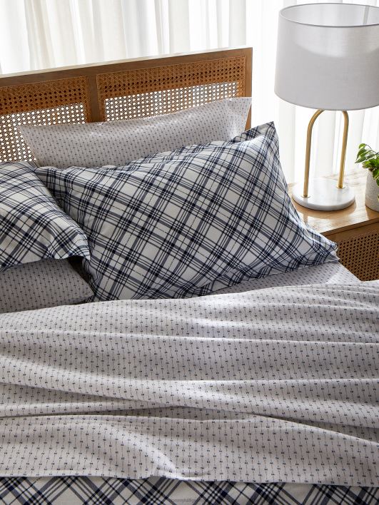 flanelllinade komplekt üheinimesevoodi RJV627 tiksuv triip Tommy Hilfiger