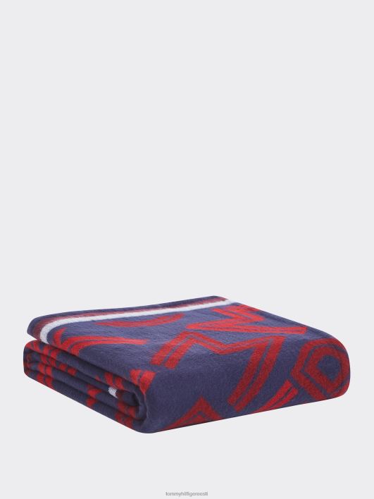 tekstureeritud tüüpi viskamine RJV6257 punane Tommy Hilfiger