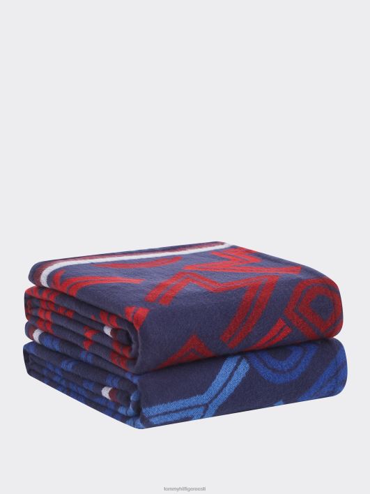 tekstureeritud tüüpi viskamine RJV6267 sinine Tommy Hilfiger